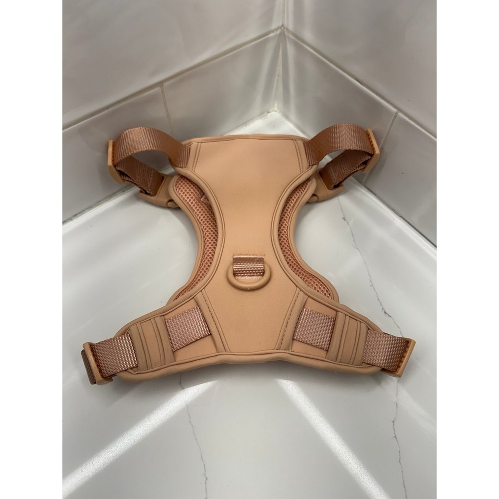 Quince pink Dog size medium Neoprene Double Panel Dog Harness